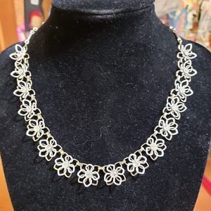 Vintage Floral Necklace 